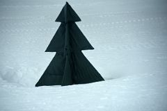 13B Christmas Tree From ALE Van Driving From Union Glacier Runway To Glacier Camp On The Way To Climb Mount Vinson In Antarctica